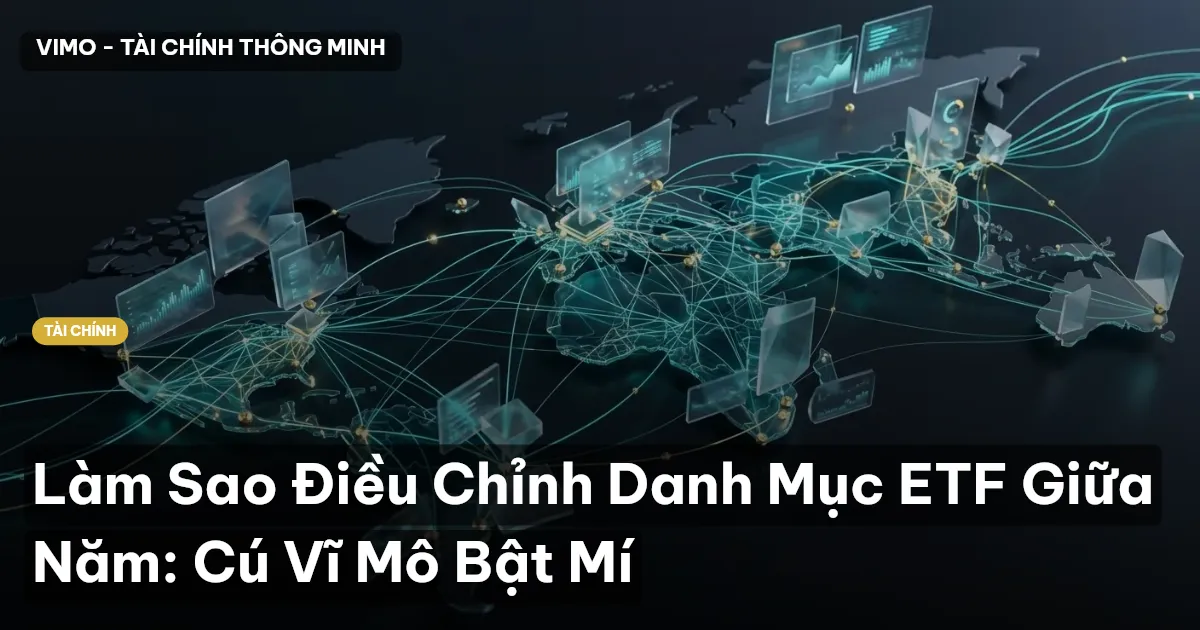 Làm Sao Điều Chỉnh Danh Mục ETF Giữa Năm: Cú Vĩ Mô Bật Mí