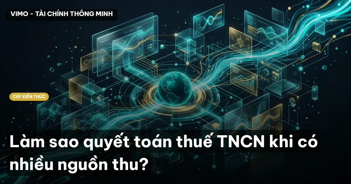 Làm sao quyết toán thuế TNCN khi có nhiều nguồn thu?