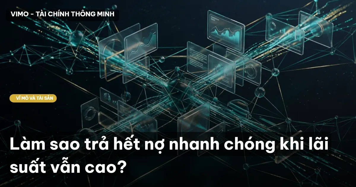 Làm sao trả hết nợ nhanh chóng khi lãi suất vẫn cao?