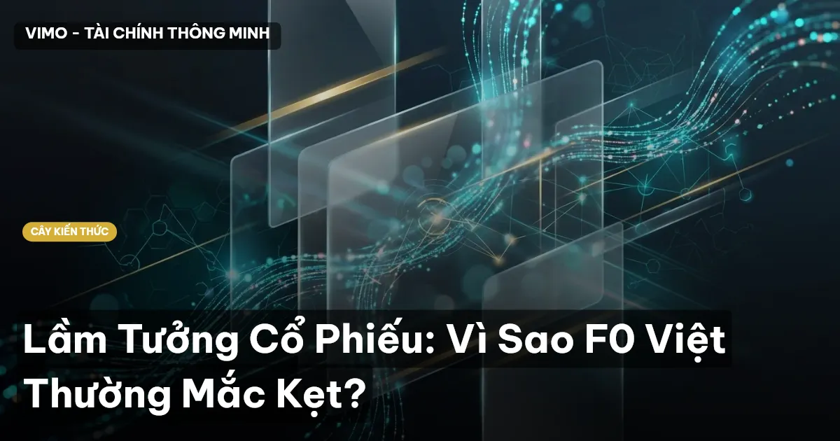Lầm Tưởng Cổ Phiếu: Vì Sao F0 Việt Thường Mắc Kẹt?