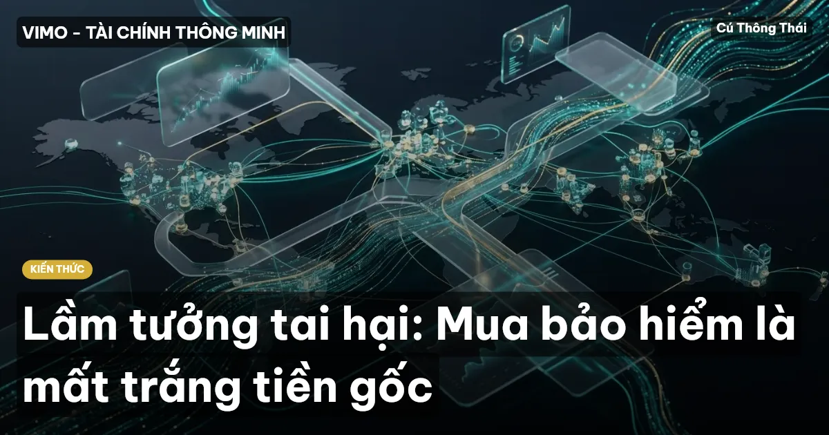 Lầm tưởng tai hại: Mua bảo hiểm là mất trắng tiền gốc