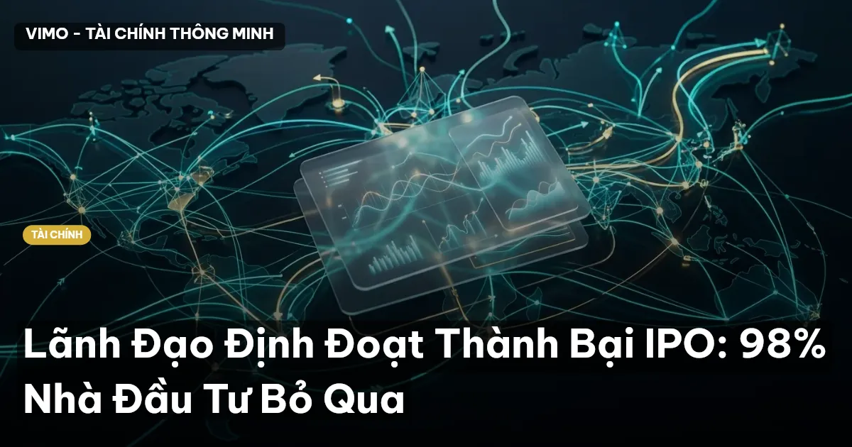 Lãnh Đạo Định Đoạt Thành Bại IPO: 98% Nhà Đầu Tư Bỏ Qua