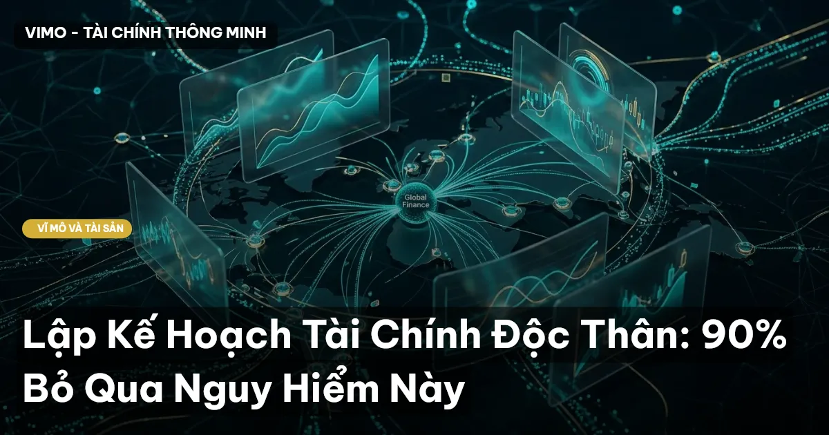 Lập Kế Hoạch Tài Chính Độc Thân: 90% Bỏ Qua Nguy Hiểm Này