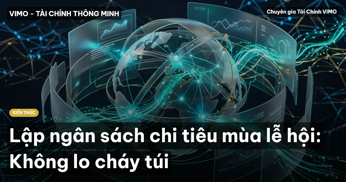 Lập ngân sách chi tiêu mùa lễ hội: Không lo cháy túi