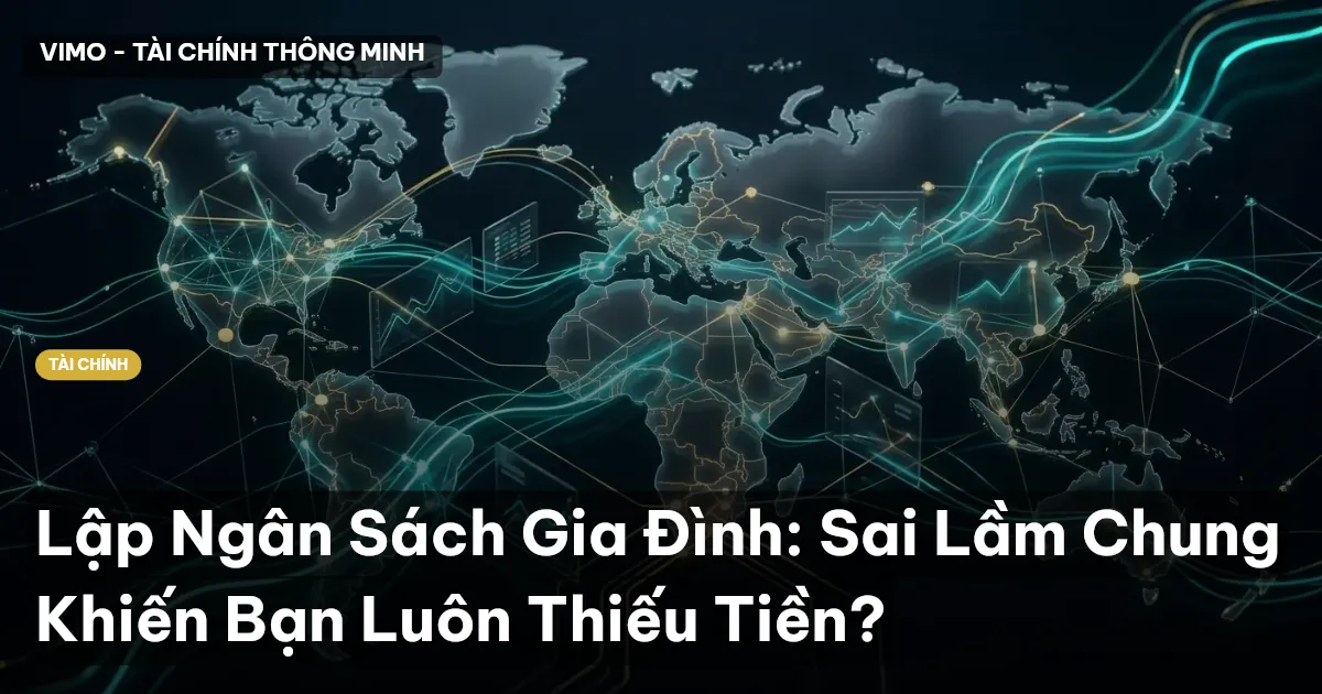 Lập Ngân Sách Gia Đình: Sai Lầm Chung Khiến Bạn Luôn Thiếu Tiền?