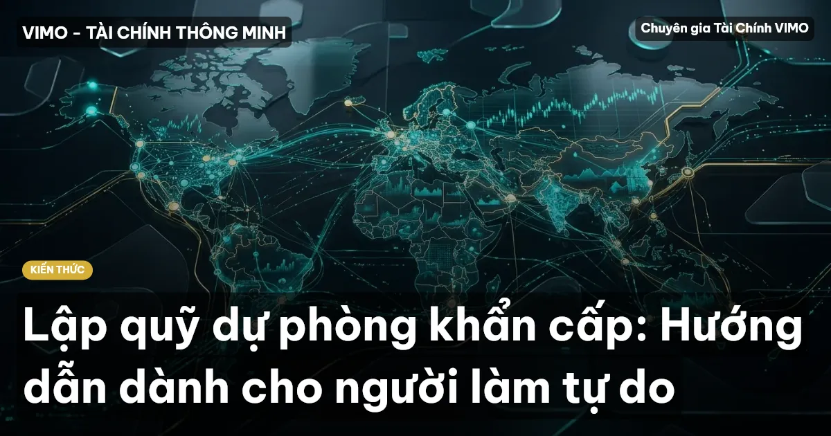 Lập quỹ dự phòng khẩn cấp: Hướng dẫn dành cho người làm tự do