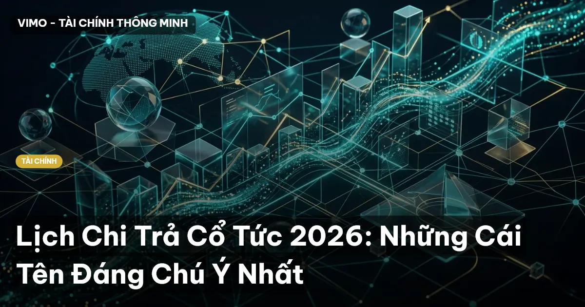 Lịch Chi Trả Cổ Tức 2026: Những Cái Tên Đáng Chú Ý Nhất