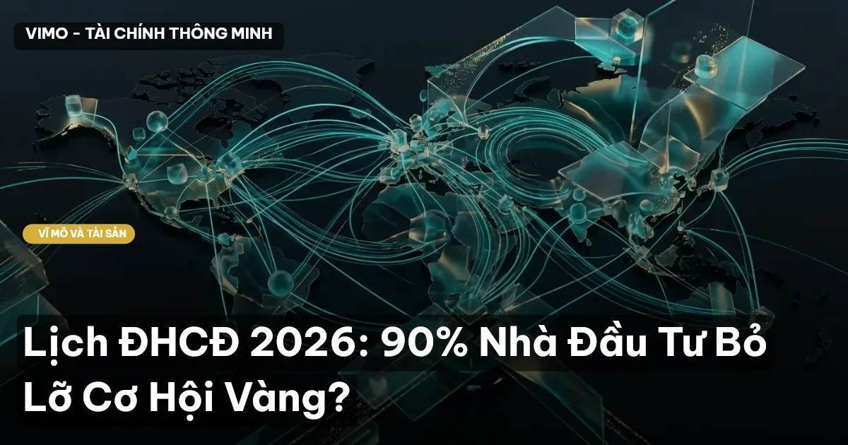 Lịch ĐHCĐ 2026: 90% Nhà Đầu Tư Bỏ Lỡ Cơ Hội Vàng?