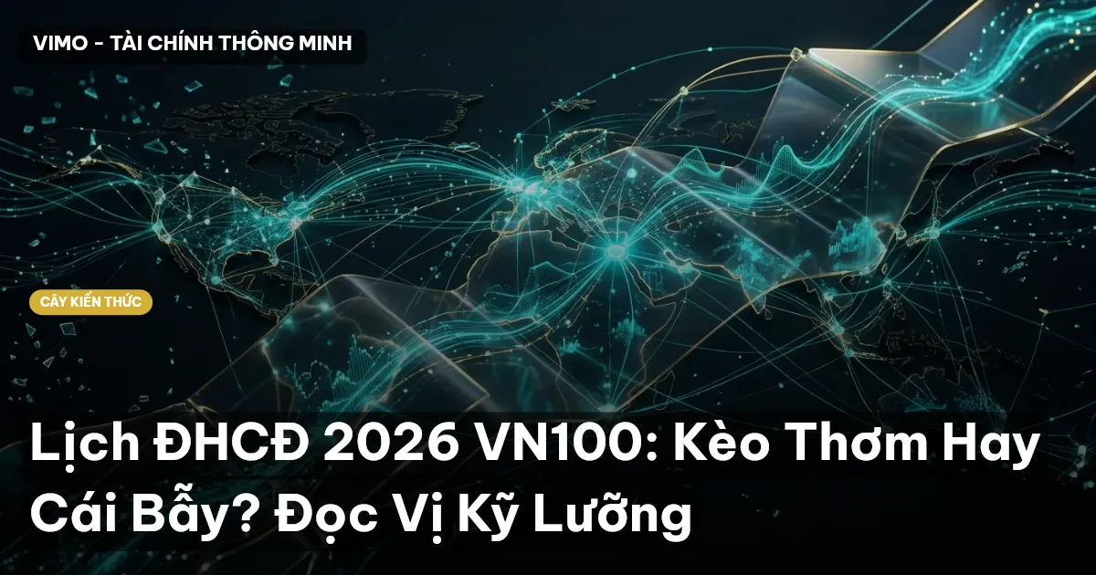 Lịch ĐHCĐ 2026 VN100: Kèo Thơm Hay Cái Bẫy? Đọc Vị Kỹ Lưỡng