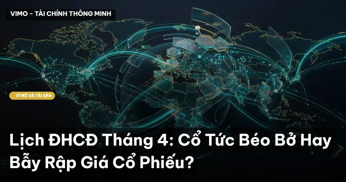 Lịch ĐHCĐ Tháng 4: Cổ Tức Béo Bở Hay Bẫy Rập Giá Cổ Phiếu?