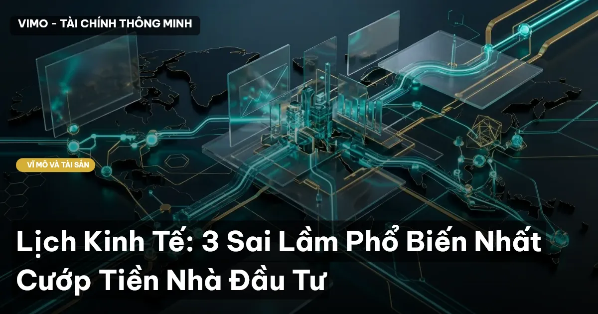 Lịch Kinh Tế: 3 Sai Lầm Phổ Biến Nhất Cướp Tiền Nhà Đầu Tư