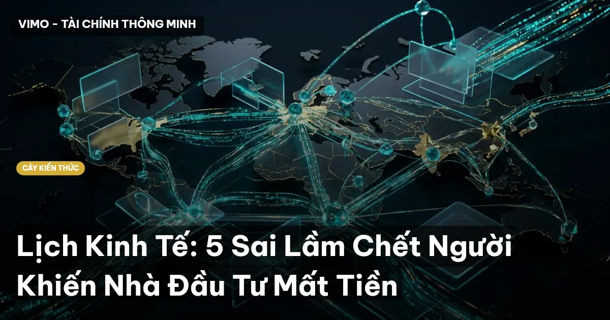 Lịch Kinh Tế: 5 Sai Lầm Chết Người Khiến Nhà Đầu Tư Mất Tiền