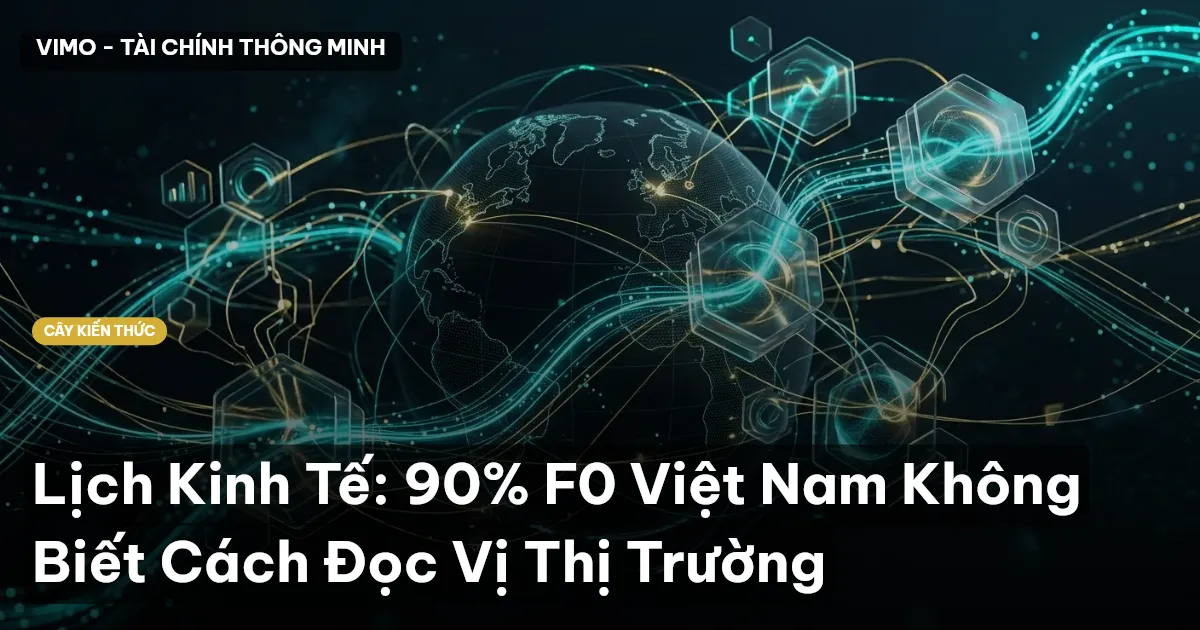 Lịch Kinh Tế: 90% F0 Việt Nam Không Biết Cách Đọc Vị Thị Trường