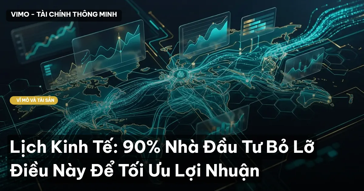 Lịch Kinh Tế: 90% Nhà Đầu Tư Bỏ Lỡ Điều Này Để Tối Ưu Lợi Nhuận