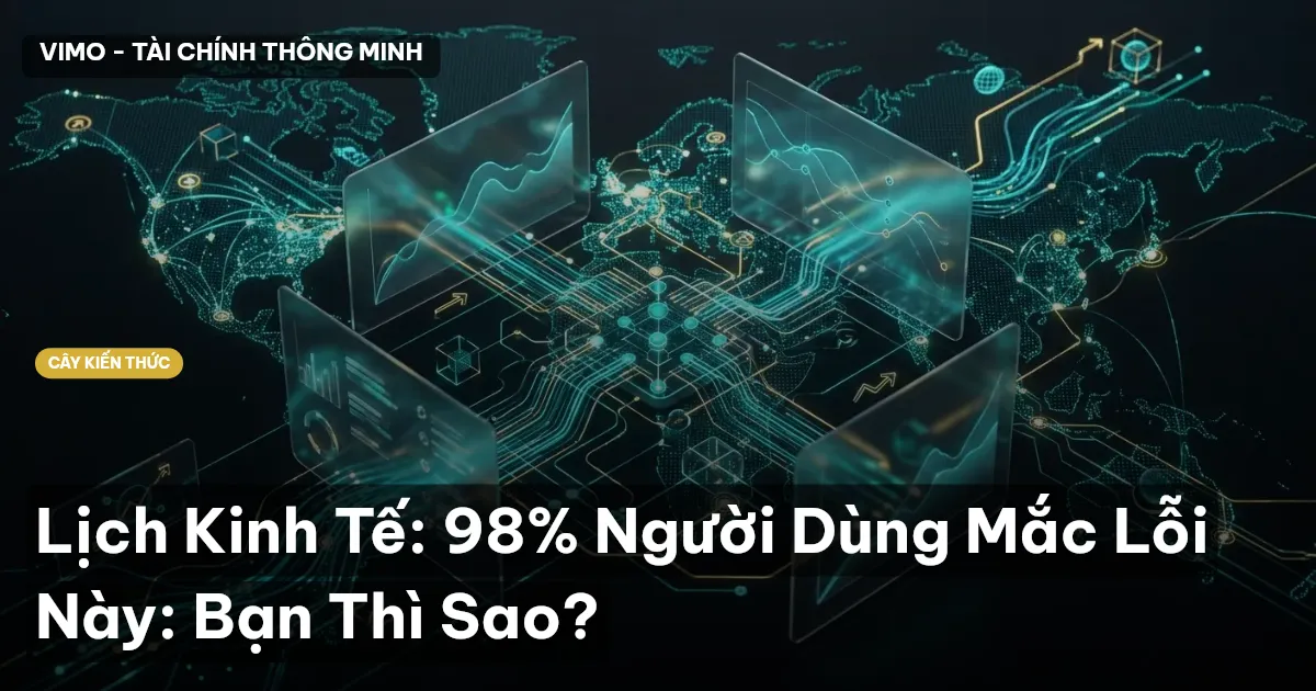 Lịch Kinh Tế: 98% Người Dùng Mắc Lỗi Này: Bạn Thì Sao?