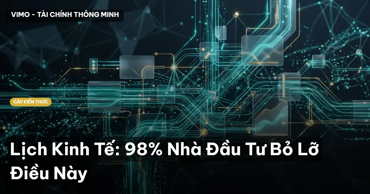 Lịch Kinh Tế: 98% Nhà Đầu Tư Bỏ Lỡ Điều Này