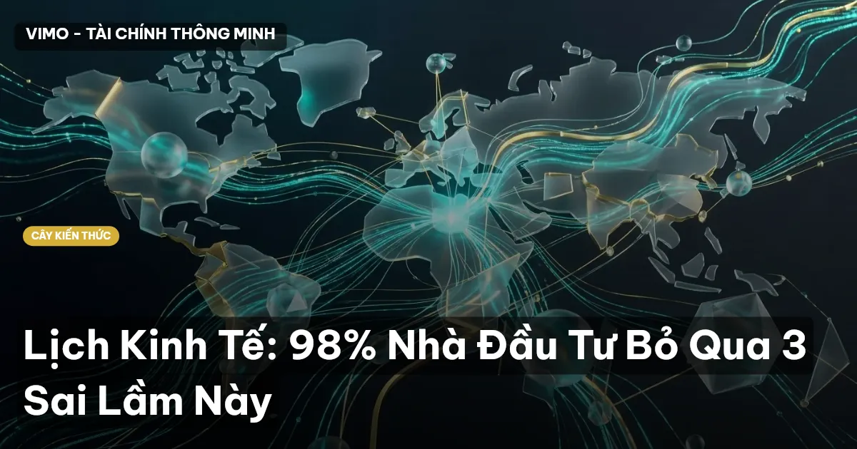 Lịch Kinh Tế: 98% Nhà Đầu Tư Bỏ Qua 3 Sai Lầm Này