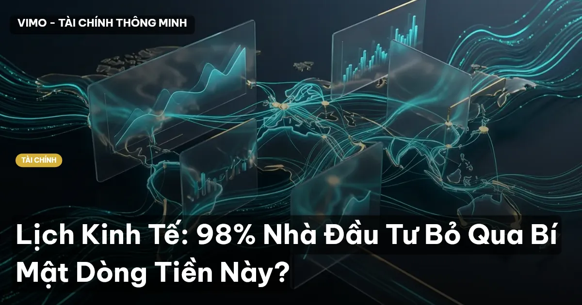 Lịch Kinh Tế: 98% Nhà Đầu Tư Bỏ Qua Bí Mật Dòng Tiền Này?