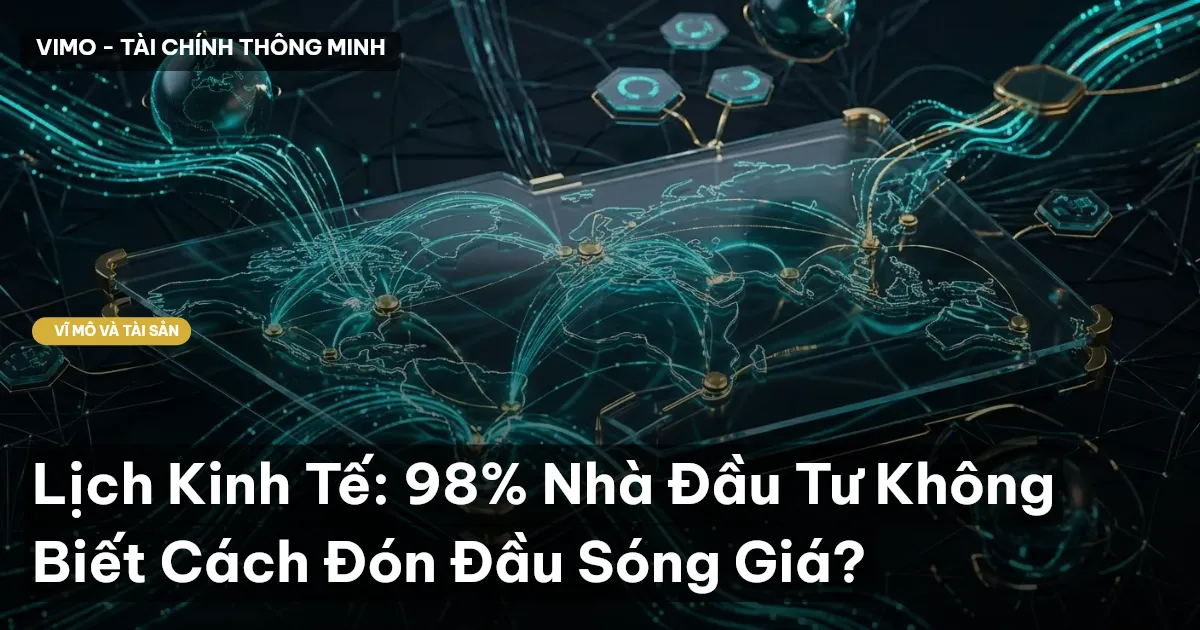 Lịch Kinh Tế: 98% Nhà Đầu Tư Không Biết Cách Đón Đầu Sóng Giá?