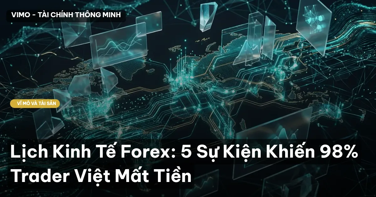 Lịch Kinh Tế Forex: 5 Sự Kiện Khiến 98% Trader Việt Mất Tiền
