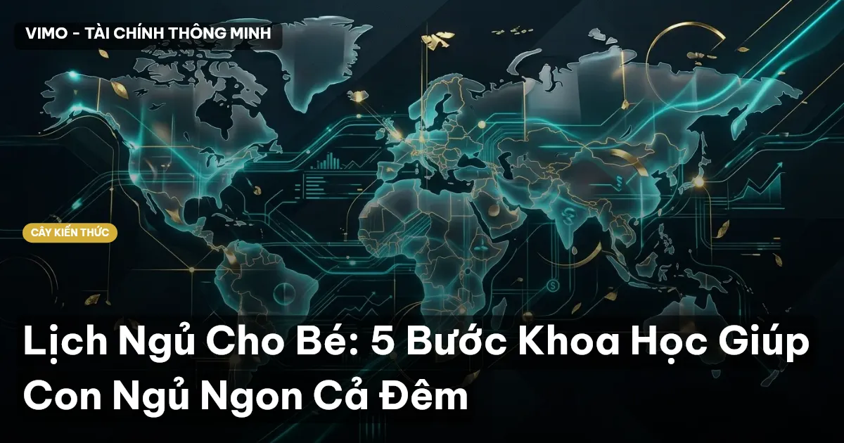 Lịch Ngủ Cho Bé: 5 Bước Khoa Học Giúp Con Ngủ Ngon Cả Đêm