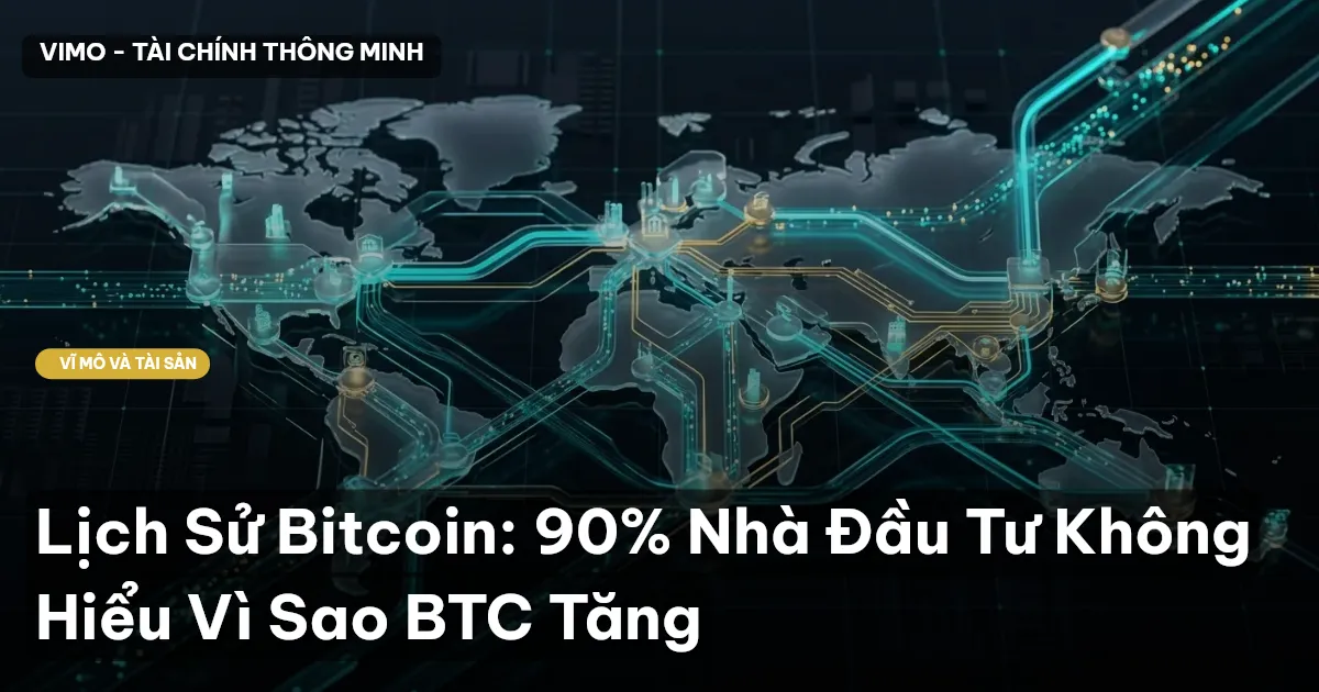 Lịch Sử Bitcoin: 90% Nhà Đầu Tư Không Hiểu Vì Sao BTC Tăng
