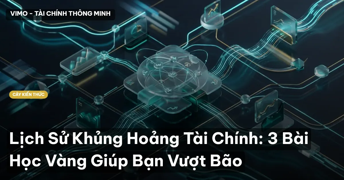 Lịch Sử Khủng Hoảng Tài Chính: 3 Bài Học Vàng Giúp Bạn Vượt Bão