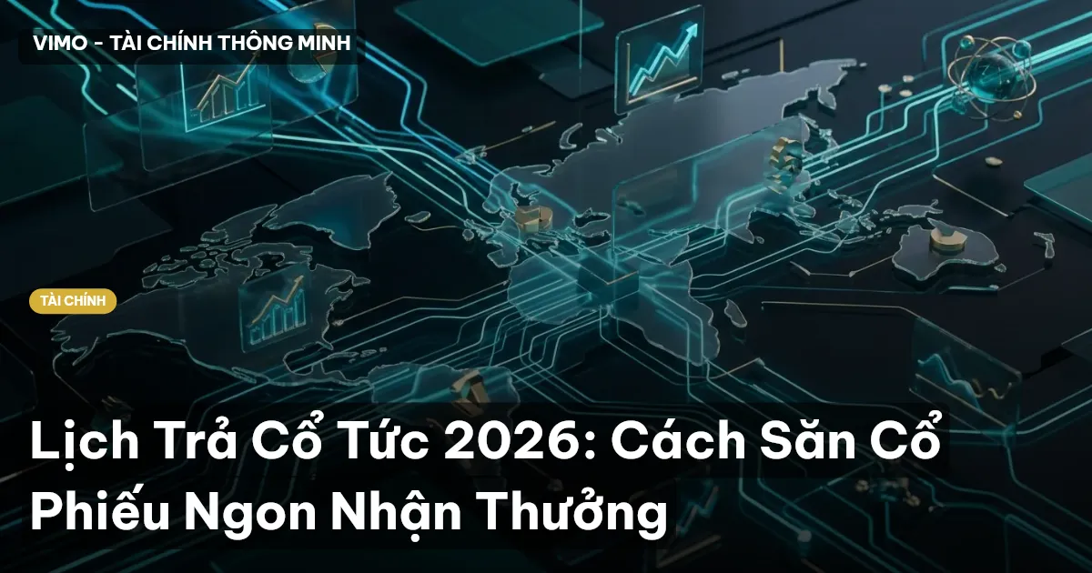Lịch Trả Cổ Tức 2026: Cách Săn Cổ Phiếu Ngon Nhận Thưởng