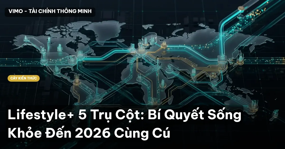 Lifestyle+ 5 Trụ Cột: Bí Quyết Sống Khỏe Đến 2026 Cùng Cú