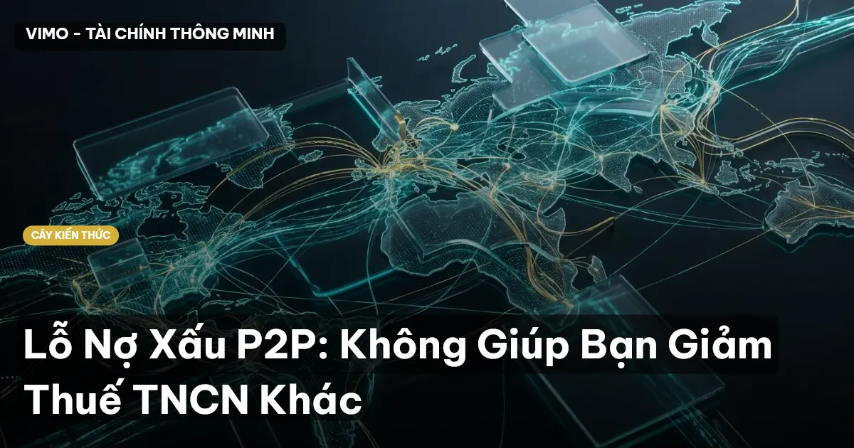 Lỗ Nợ Xấu P2P: Không Giúp Bạn Giảm Thuế TNCN Khác
