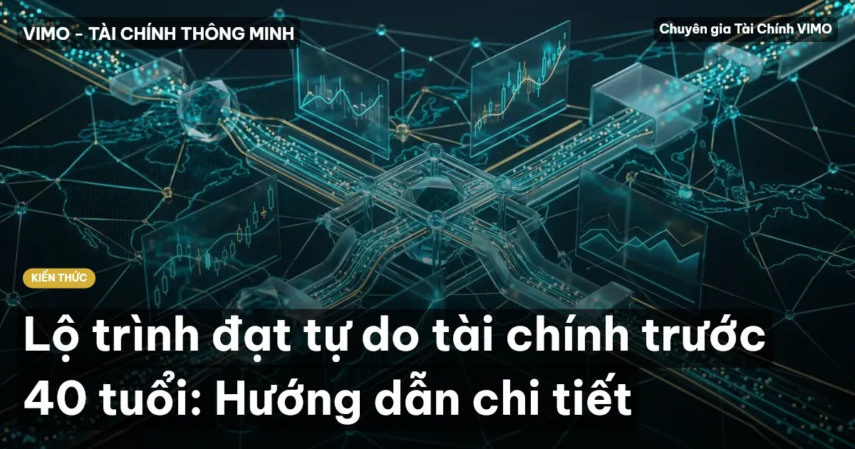 Lộ trình đạt tự do tài chính trước 40 tuổi: Hướng dẫn chi tiết