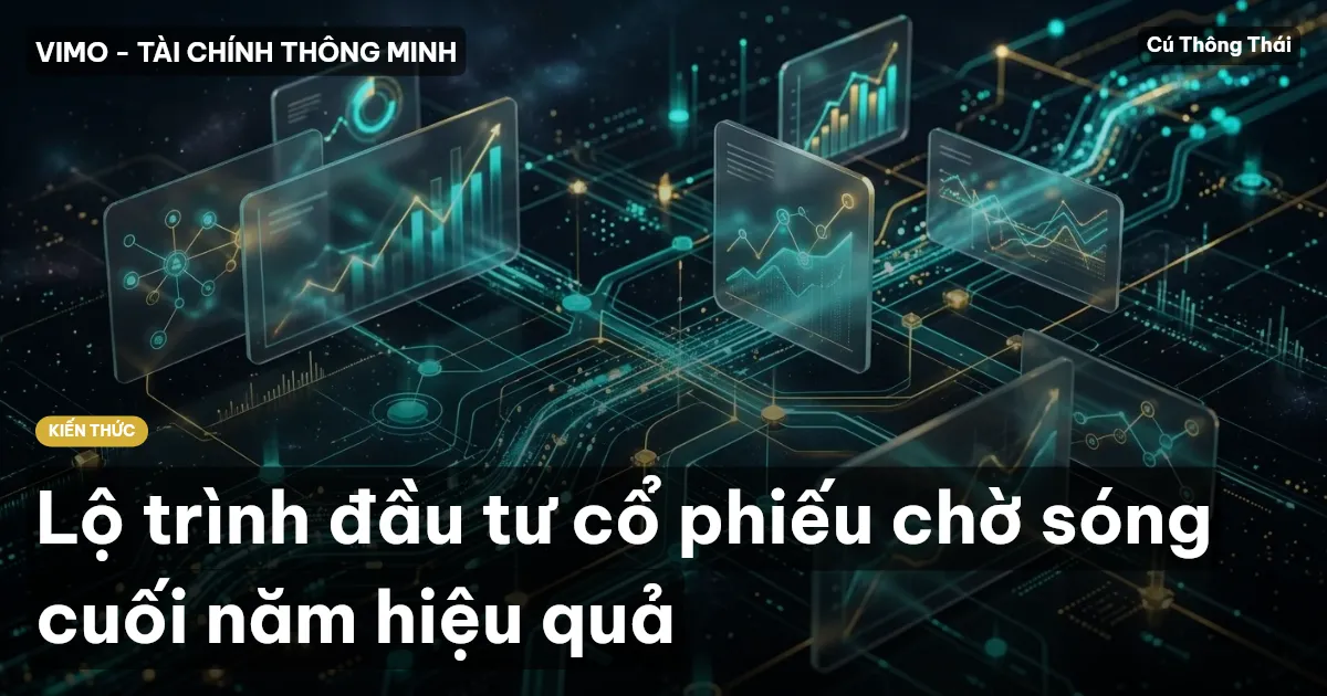 Lộ trình đầu tư cổ phiếu chờ sóng cuối năm hiệu quả