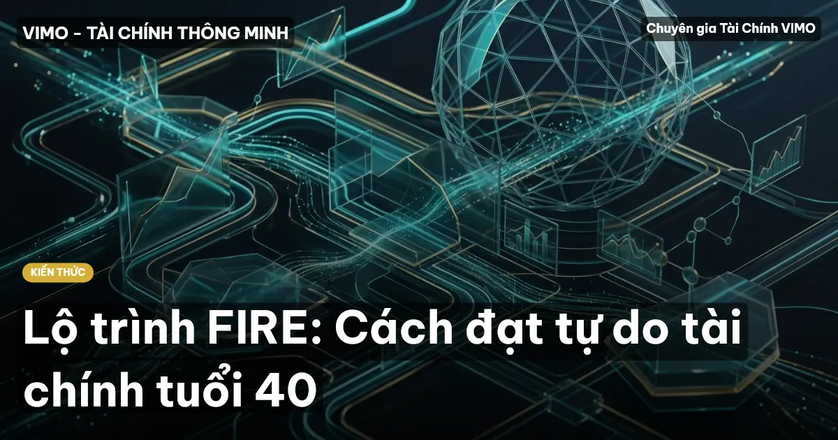 Lộ trình FIRE: Cách đạt tự do tài chính tuổi 40