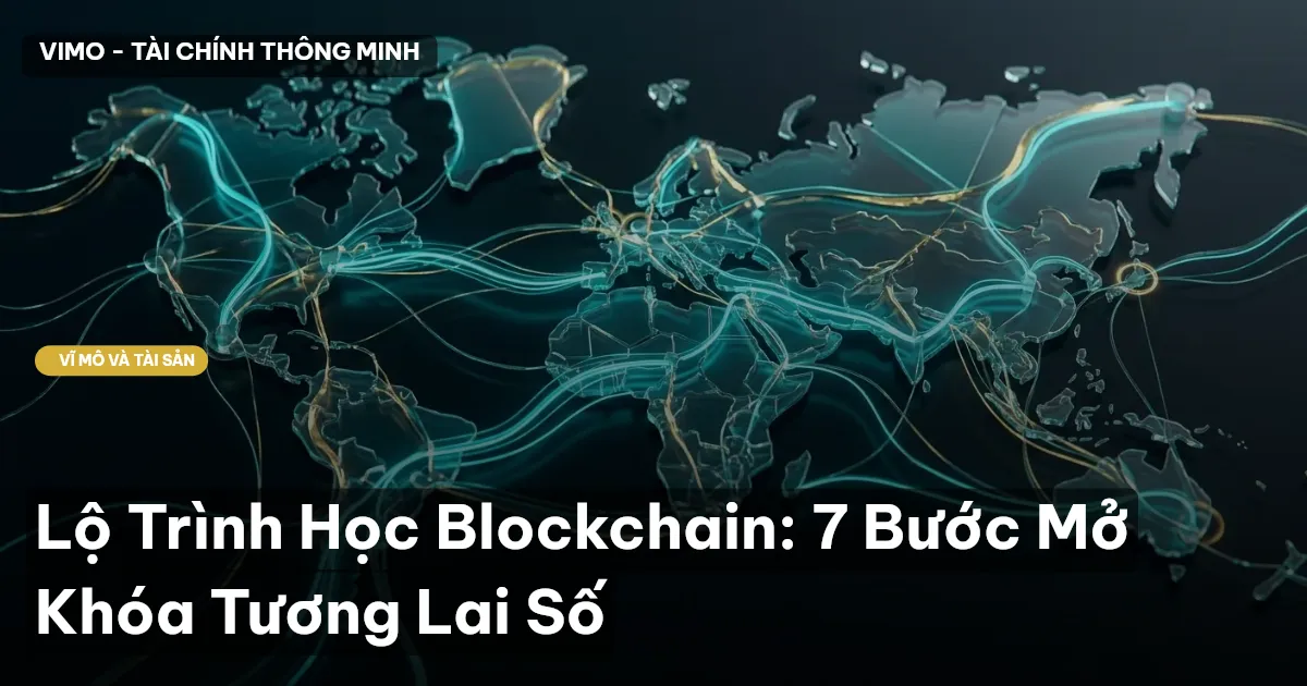 Lộ Trình Học Blockchain: 7 Bước Mở Khóa Tương Lai Số
