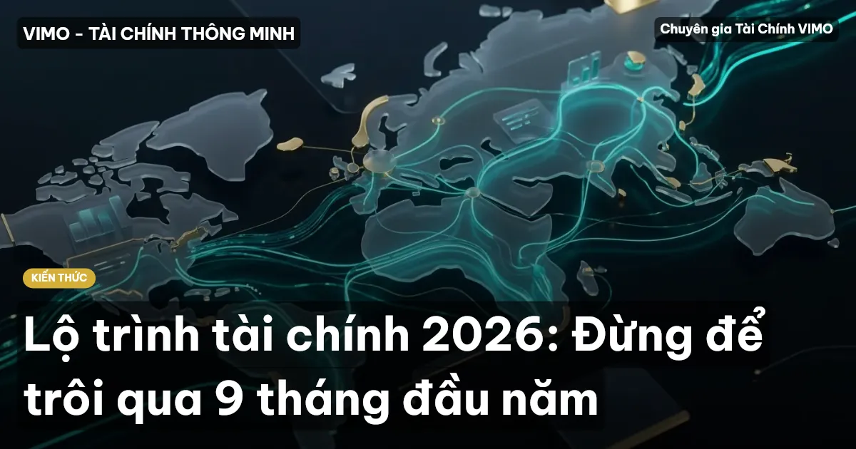 Lộ trình tài chính 2026: Đừng để trôi qua 9 tháng đầu năm