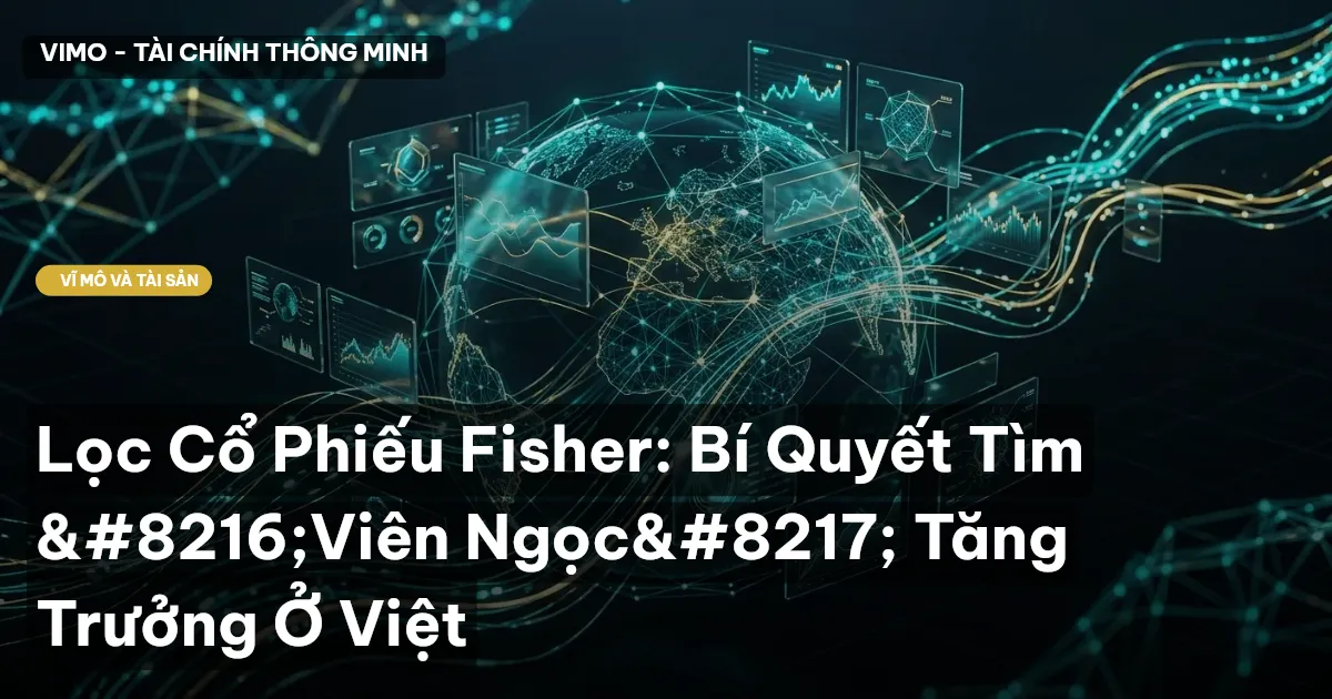 Lọc Cổ Phiếu Fisher: Bí Quyết Tìm ‘Viên Ngọc’ Tăng Trưởng Ở Việt
