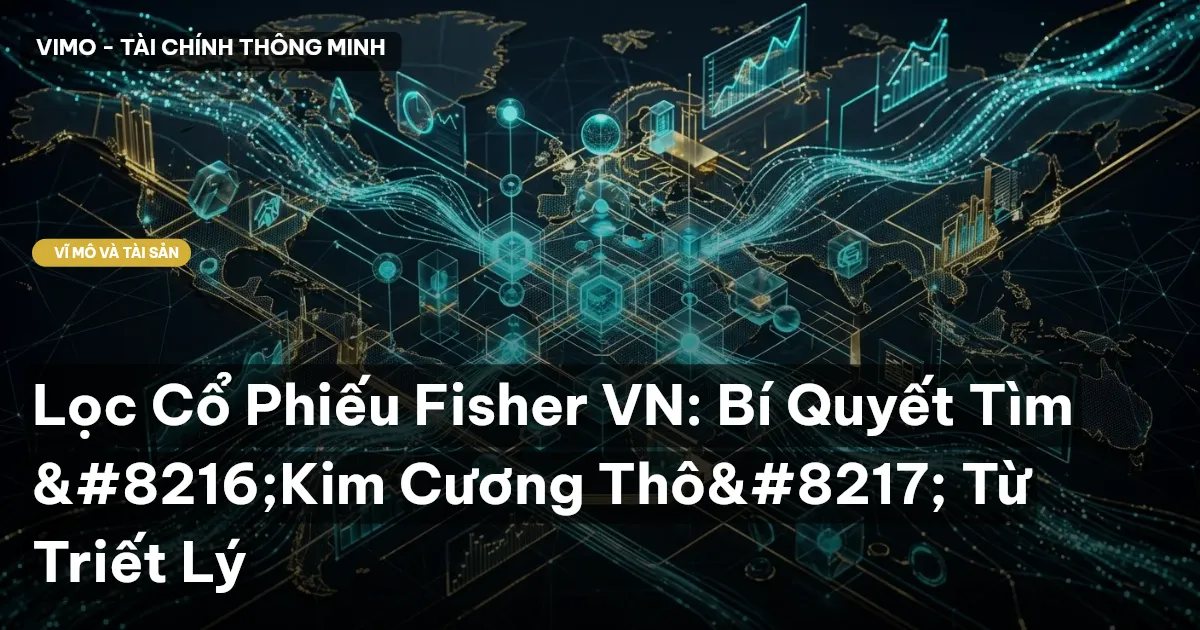 Lọc Cổ Phiếu Fisher VN: Bí Quyết Tìm ‘Kim Cương Thô’ Từ Triết Lý