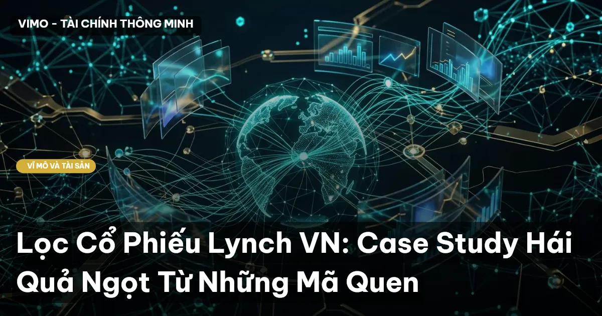 Lọc Cổ Phiếu Lynch VN: Case Study Hái Quả Ngọt Từ Những Mã Quen