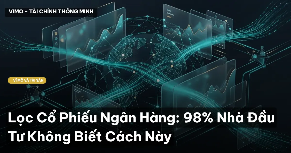 Lọc Cổ Phiếu Ngân Hàng: 98% Nhà Đầu Tư Không Biết Cách Này