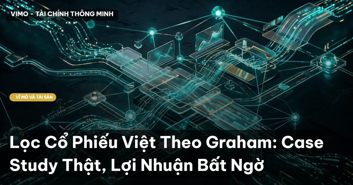 Lọc Cổ Phiếu Việt Theo Graham: Case Study Thật, Lợi Nhuận Bất Ngờ
