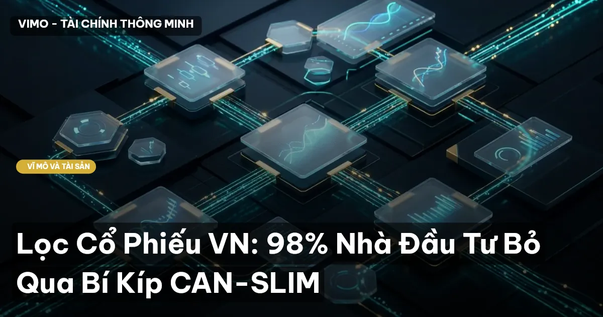 Lọc Cổ Phiếu VN: 98% Nhà Đầu Tư Bỏ Qua Bí Kíp CAN-SLIM