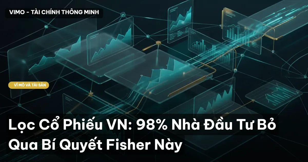 Lọc Cổ Phiếu VN: 98% Nhà Đầu Tư Bỏ Qua Bí Quyết Fisher Này