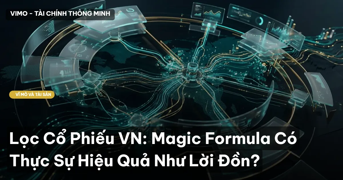 Lọc Cổ Phiếu VN: Magic Formula Có Thực Sự Hiệu Quả Như Lời Đồn?