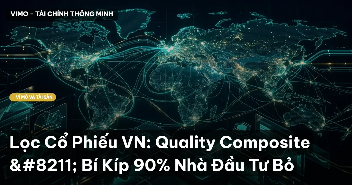 Lọc Cổ Phiếu VN: Quality Composite – Bí Kíp 90% Nhà Đầu Tư Bỏ