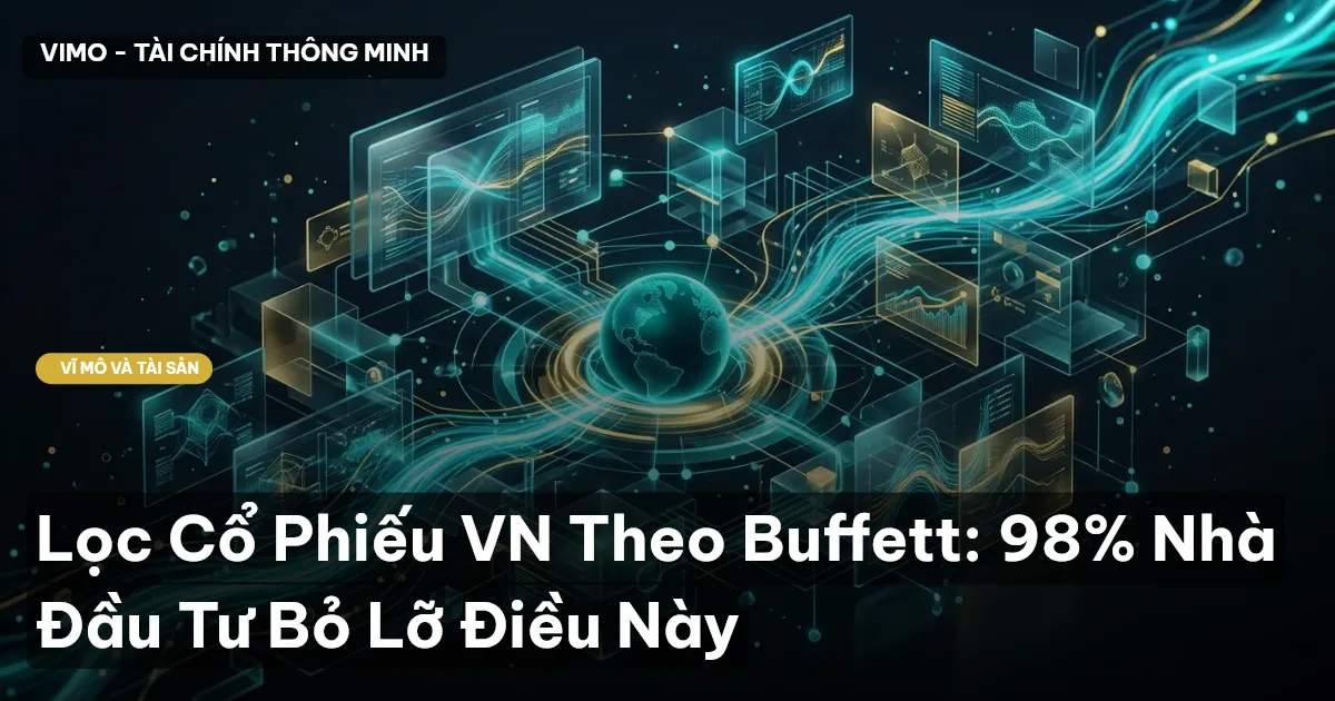 Lọc Cổ Phiếu VN Theo Buffett: 98% Nhà Đầu Tư Bỏ Lỡ Điều Này