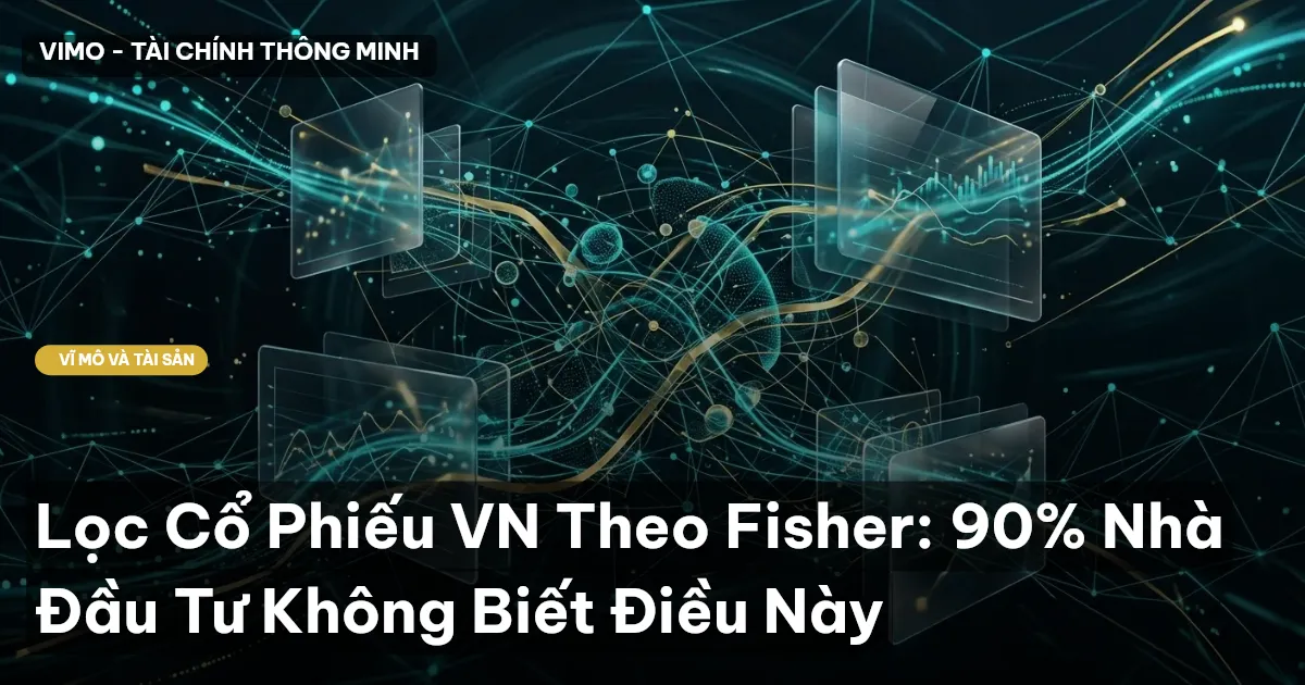Lọc Cổ Phiếu VN Theo Fisher: 90% Nhà Đầu Tư Không Biết Điều Này