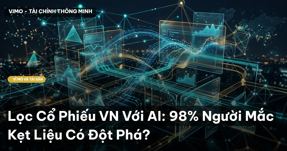 Lọc Cổ Phiếu VN Với AI: 98% Người Mắc Kẹt Liệu Có Đột Phá?