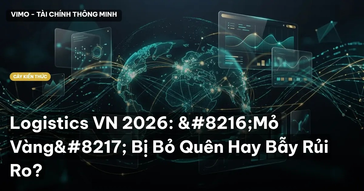 Logistics VN 2026: ‘Mỏ Vàng’ Bị Bỏ Quên Hay Bẫy Rủi Ro?