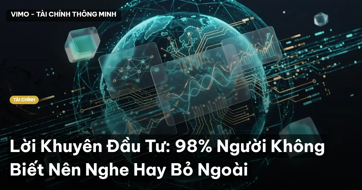 Lời Khuyên Đầu Tư: 98% Người Không Biết Nên Nghe Hay Bỏ Ngoài