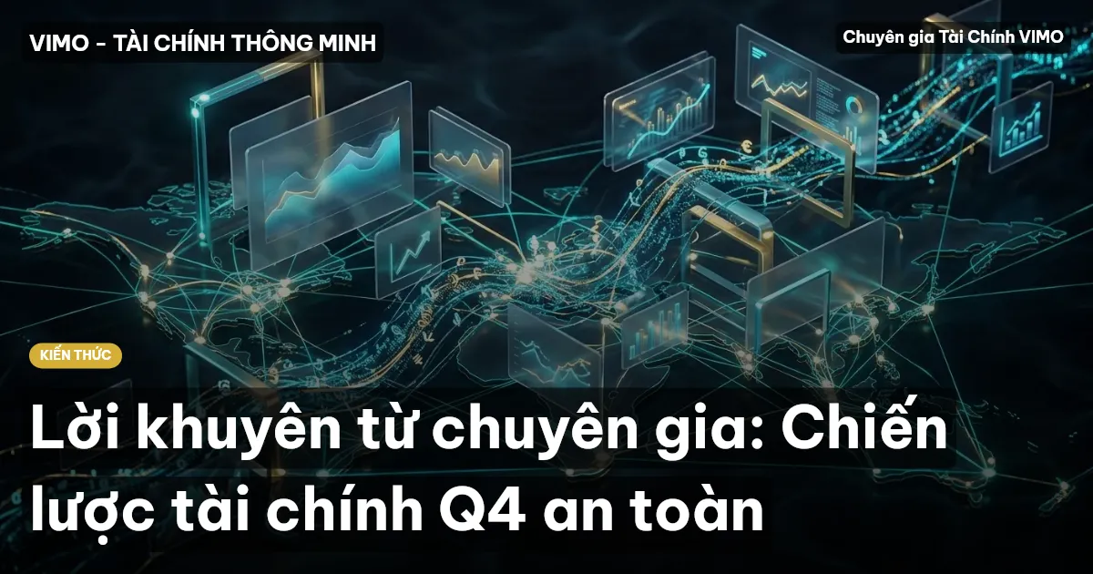 Lời khuyên từ chuyên gia: Chiến lược tài chính Q4 an toàn